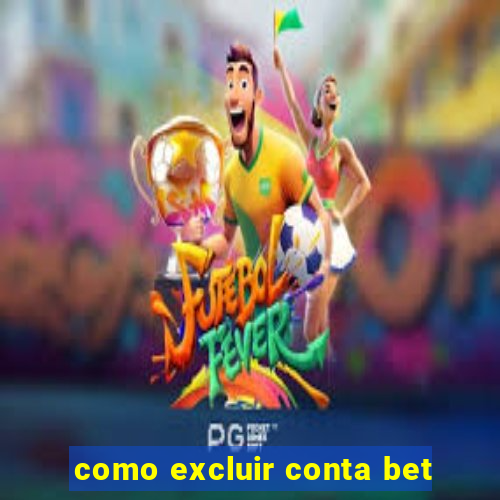 como excluir conta bet